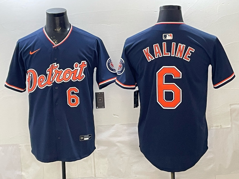 Men Detroit Tigers #6 Kaline blue Nike 2026 MLB Jersey 0401006